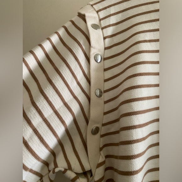 Maeve Slouchy Striped Long-Sleeve Tee - Picture 6 of 8